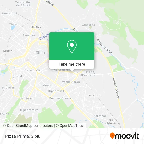 Pizza Prima map