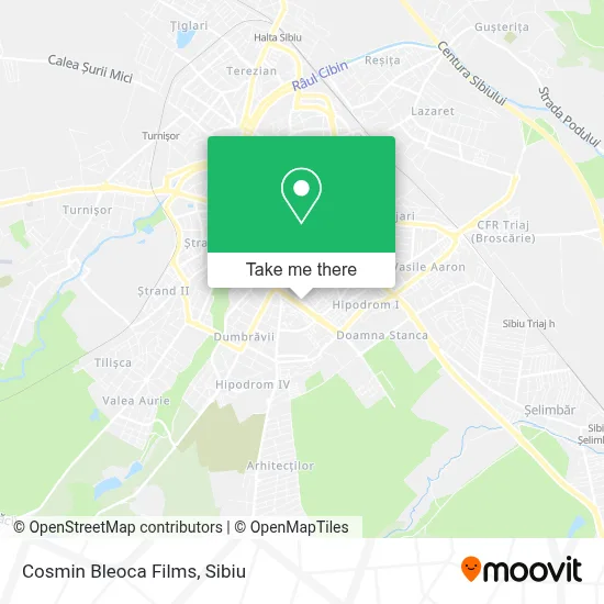 Cosmin Bleoca Films map