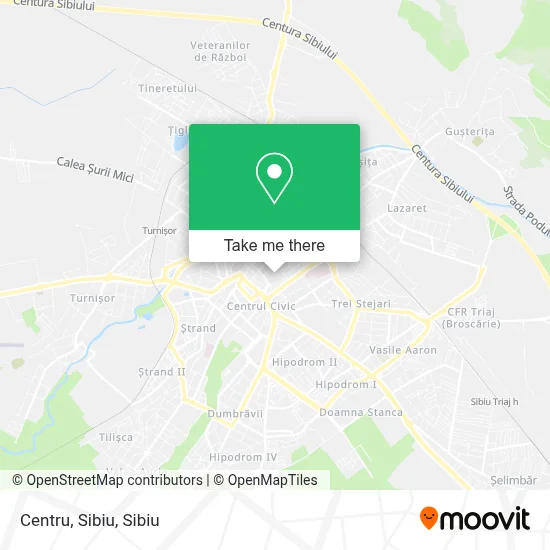Centru, Sibiu map