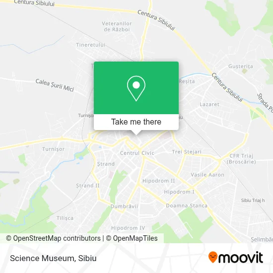 Science Museum map