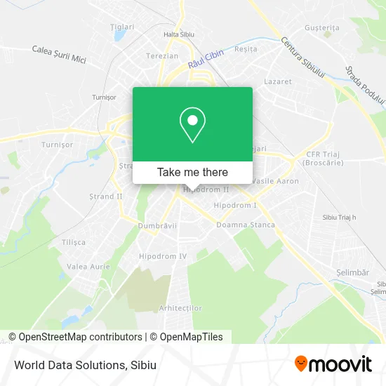 World Data Solutions map