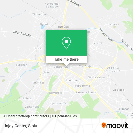 Injoy Center map