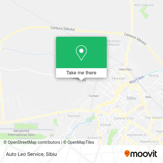 Auto Leo Service map