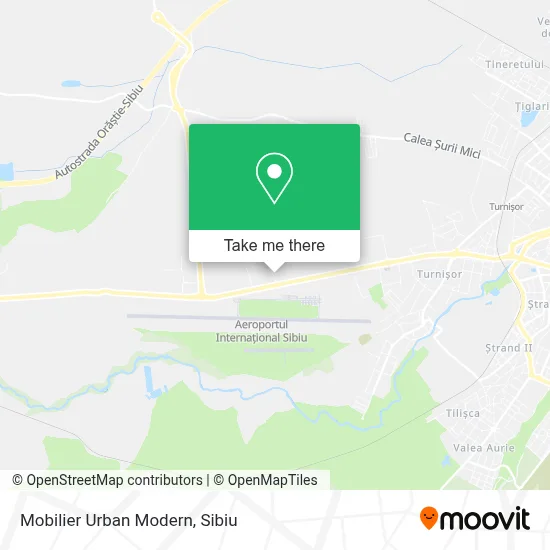 Mobilier Urban Modern map