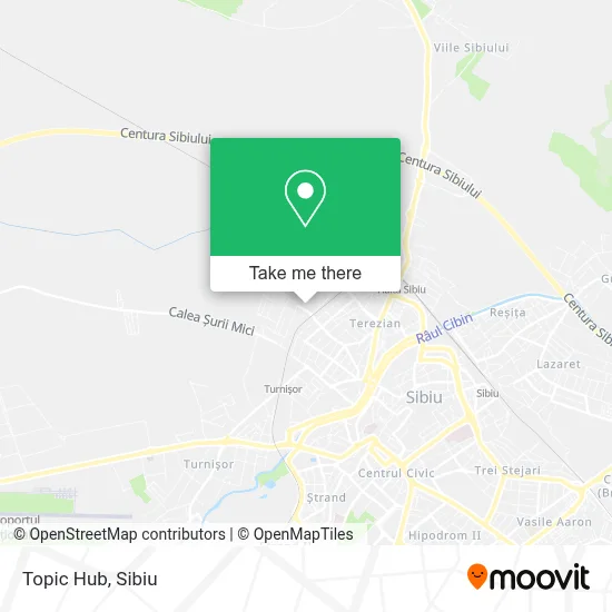 Topic Hub map