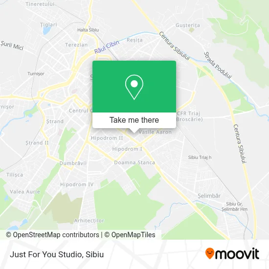 Just For You Studio map