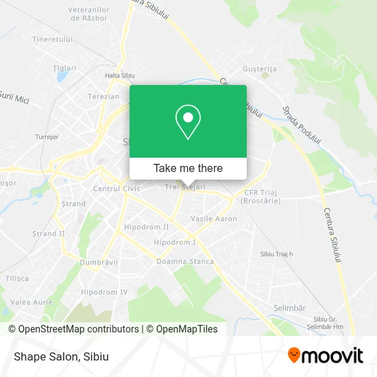 Shape Salon map