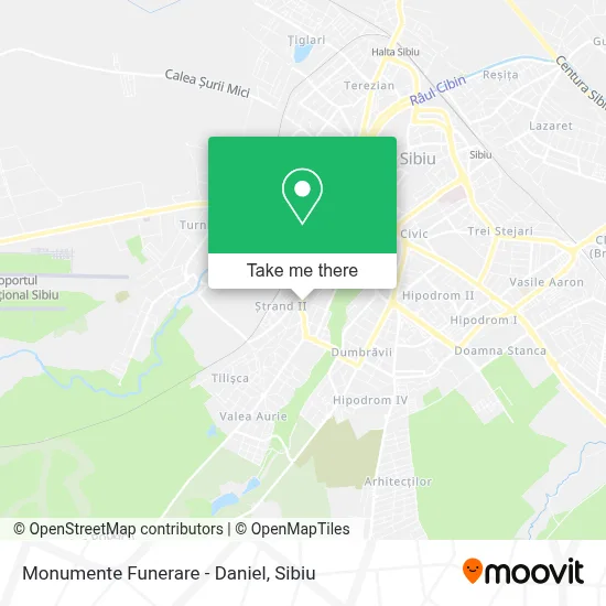 Monumente Funerare - Daniel map