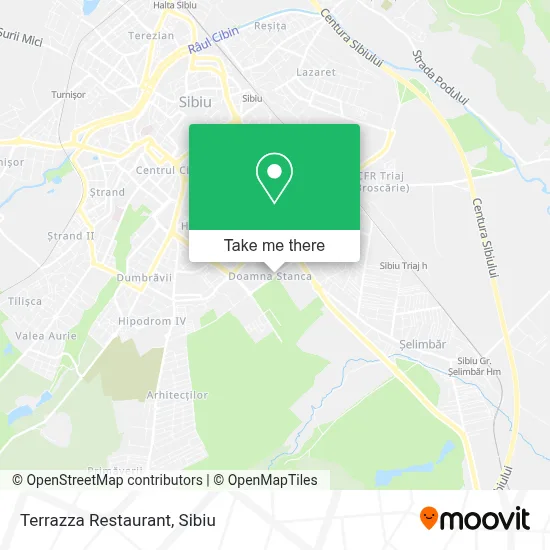 Restaurant Terrazza map