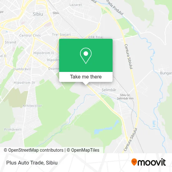 Plus Auto Trade map
