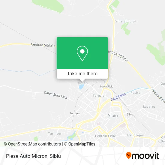 Piese Auto Micron map