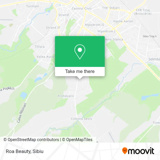 Roa Beauty map