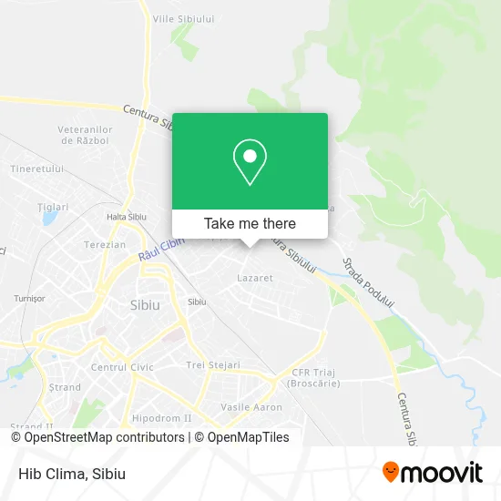 Hib Clima map