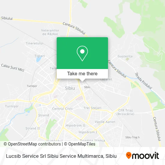 Lucsib Service Srl Sibiu Service Multimarca map