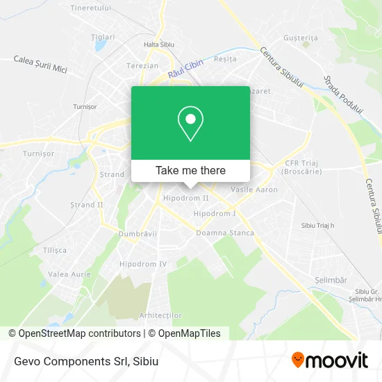Gevo Components Srl map