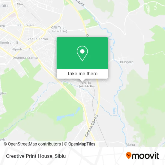 Creative Print House map