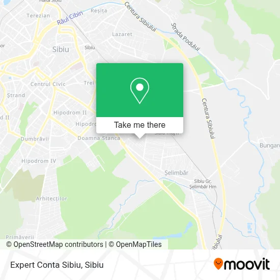 Expert Conta Sibiu map