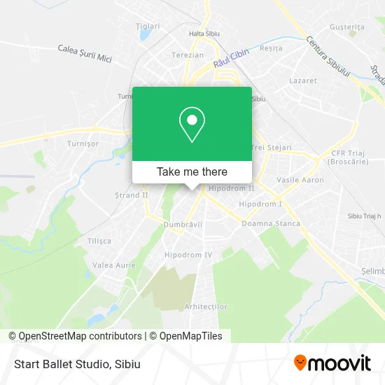 Start Ballet Studio map