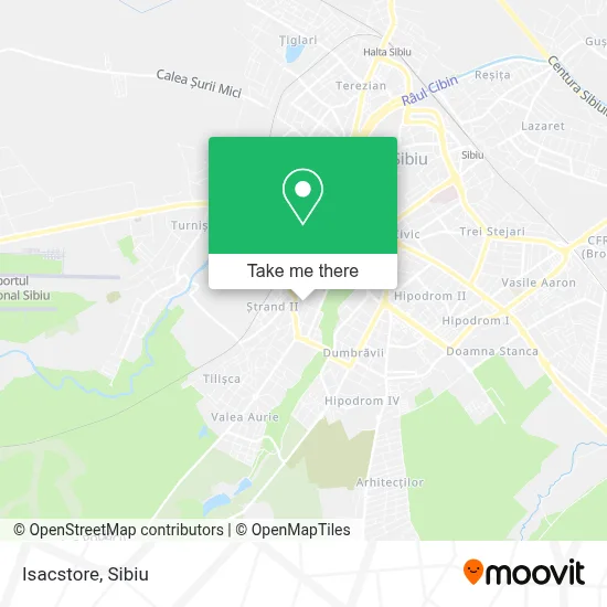 Isacstore map