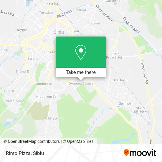 Rinto Pizza map