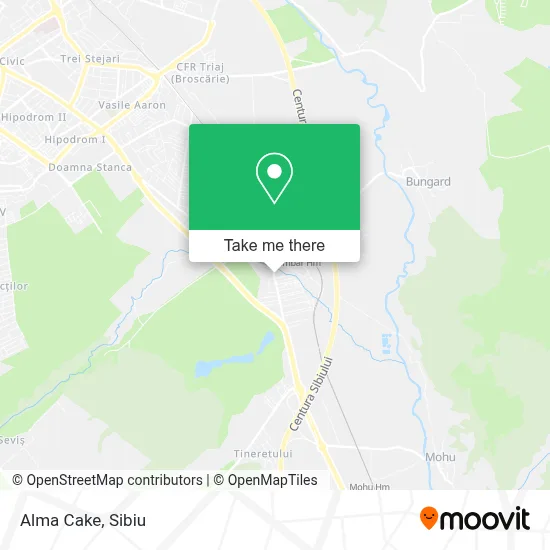 Alma Cake map