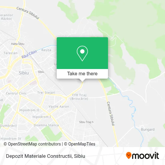 Depozit Materiale Constructii map