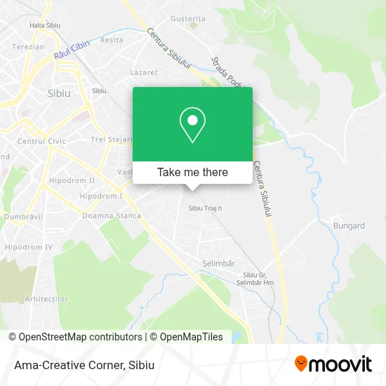 Ama-Creative Corner map