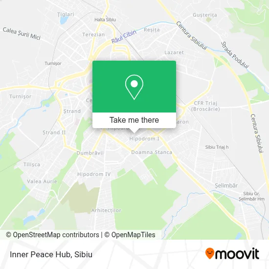 Inner Peace Hub map