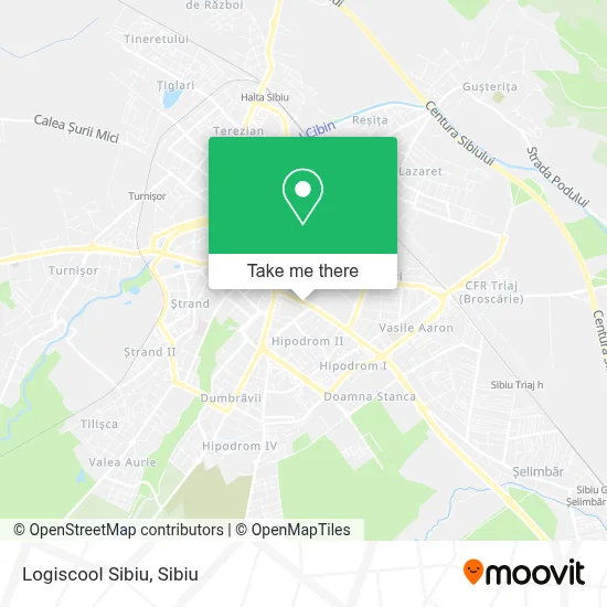 Logiscool Sibiu map