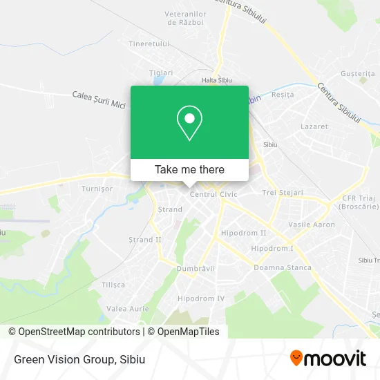 Green Vision Group map