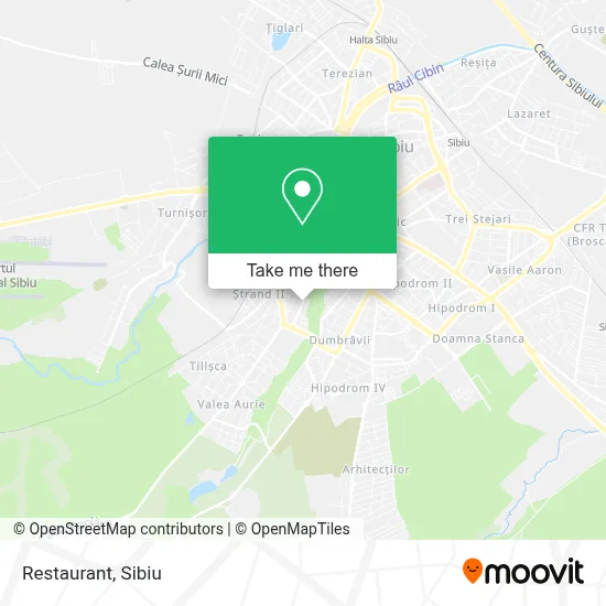 Restaurant map