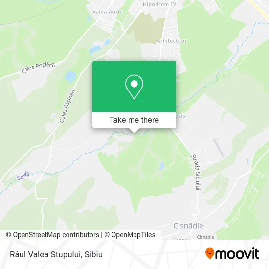Râul Valea Stupului map
