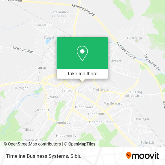Timeline Business Systems map