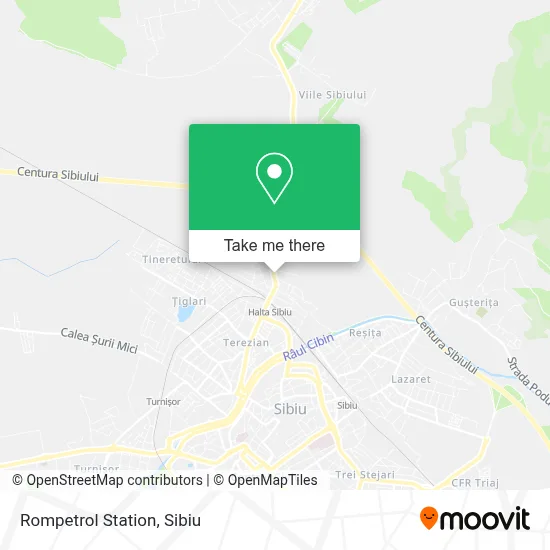 Rompetrol Station map