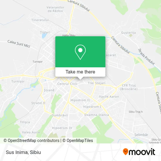 Sus Inima map