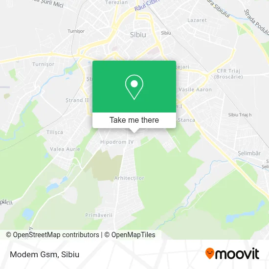 Modem Gsm map