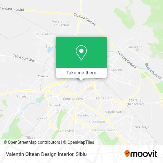 Valentin Oltean Design Interior map