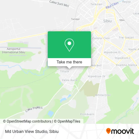 Md Urban View Studio map
