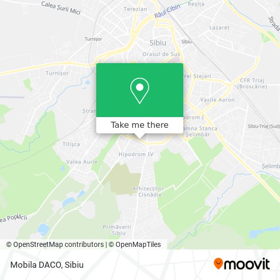 Mobila DACO map