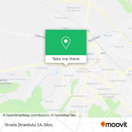 Strada Ștrandului 2A map