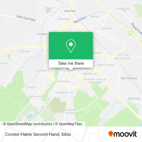 Condor-Haine Second Hand map