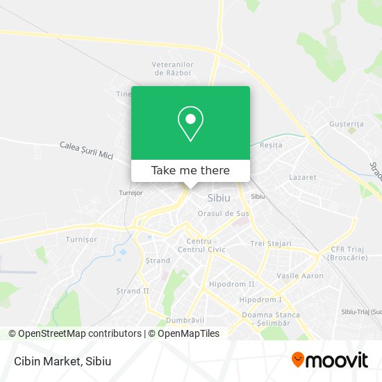 Cibin Market map