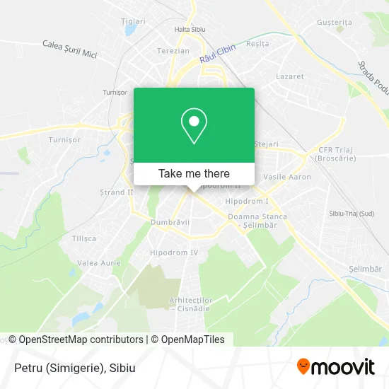 Petru (Simigerie) map