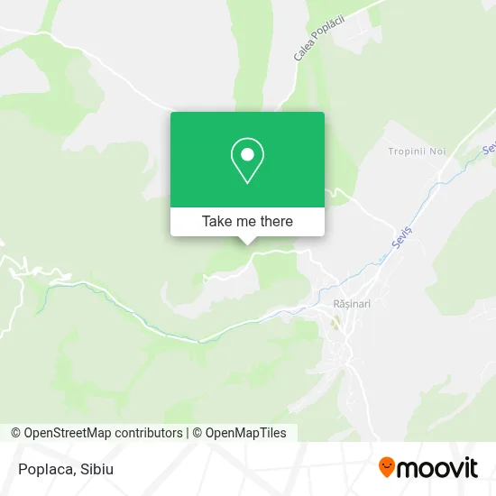 Poplaca map