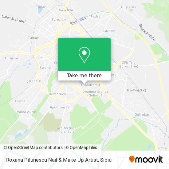 Roxana Păunescu Nail & Make-Up Artist map