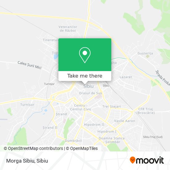 Morga Sibiu map