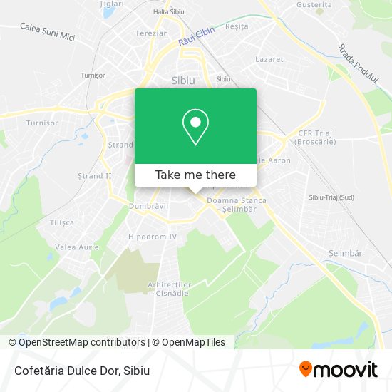 Cofetăria Dulce Dor map