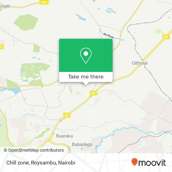 Chill zone, Roysambu map