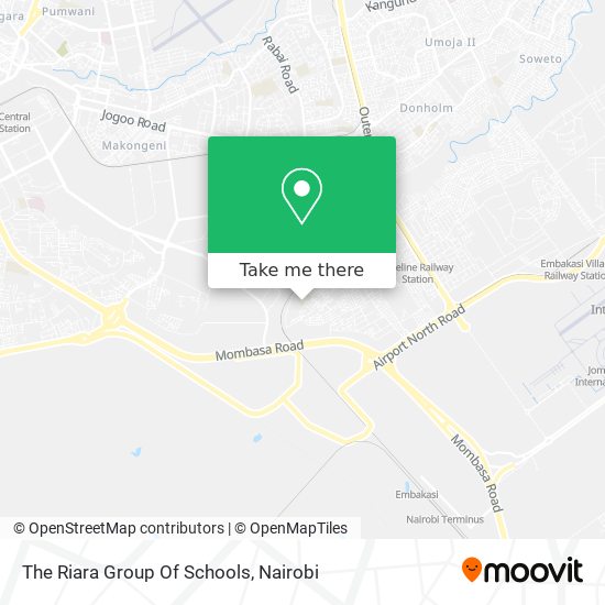 The Riara Group Of Schools map