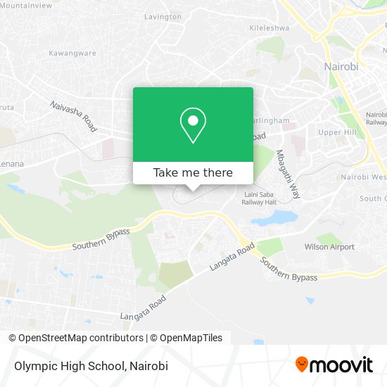 Olympic High School map
